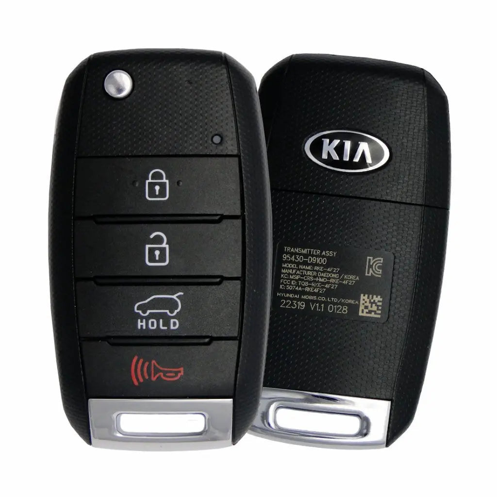 2016-2020 (OEM Refurb) Remote Flip Key for Kia Sportage | PN: 95430-D9100 2016-2020 (OEM Refurb) Remote Flip Key for Kia Sportage | PN: 95430-D9100